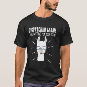 Camiseta Lhama Despachante Engraçada - Presente para despac
