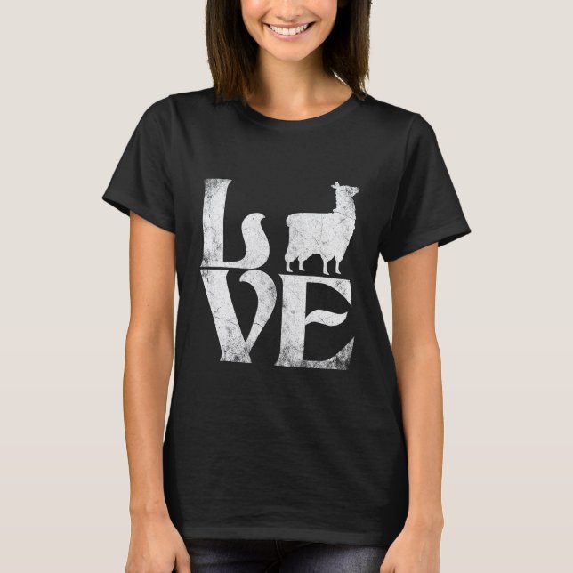 Camiseta Lhama do Amor (Frente)