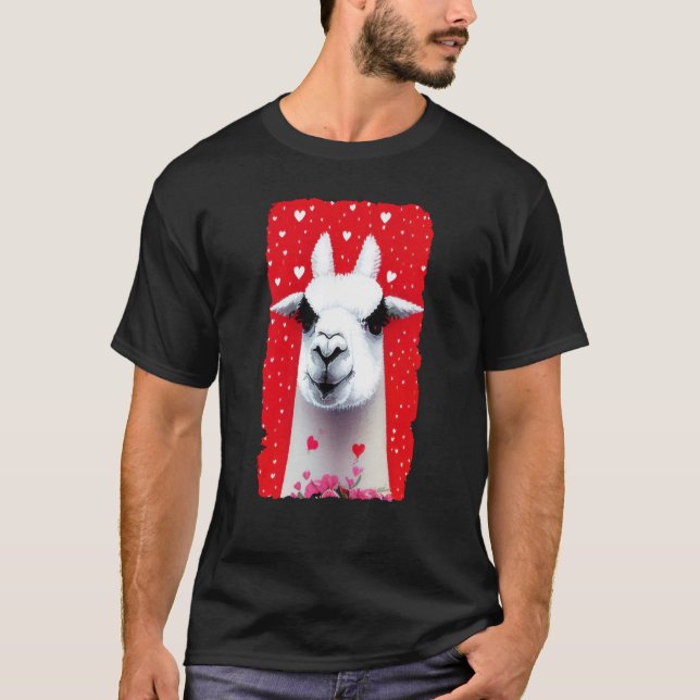 Camiseta Lhama do amor 01 (Frente)