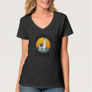 Camiseta Lhama  Eu Só Realmente Gosto de Lhamas Ok  Animal