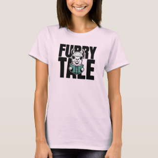 Camiseta Lhama Fofa Lendo Livro