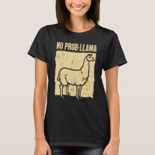 Camiseta Lhama Legal Para Homens Mulheres Sem Prob Lhama Fa