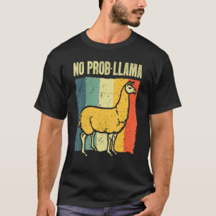 Camiseta Lhama Legal Para Homens Mulheres Sem Prob Lhama Fa