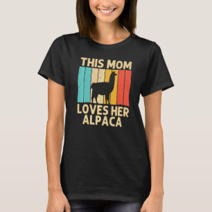 Camiseta Lhama Legal Para Mãe Mamãe Animal Peruano Alpaca L