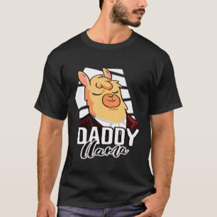 Camiseta Lhama Pai Homens