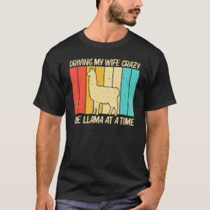 Camiseta Lhama Para Homens Meninos Pai Lhama Animal de Faze