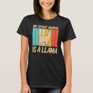 Camiseta Lhama Para Homens Mulheres Lhama Fazenda Animal 4