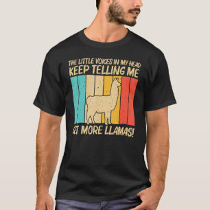 Camiseta Lhama Para Homens Mulheres Lhama Fazenda Animal 7