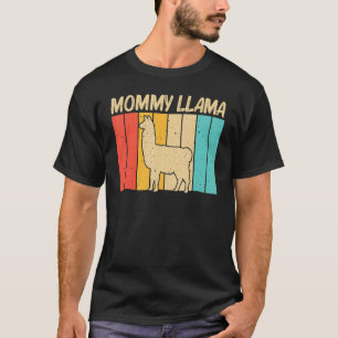 Camiseta Lhama Para Mulheres Meninas Animal de Fazenda Lham