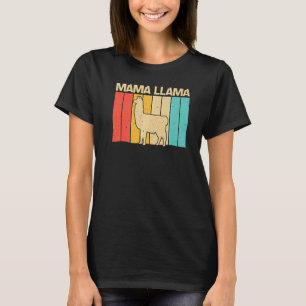 Camiseta Lhama Para Mulheres Meninas Lhama Animal de Fazend
