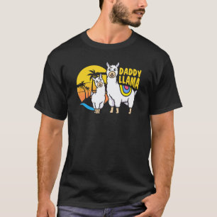 Camiseta Lhama Patriótica 4 de Julho Para Homens Mulheres A