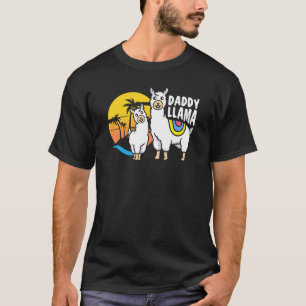 Camiseta Lhama Patriótica 4 de Julho Para Homens Mulheres A