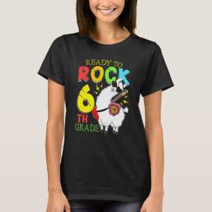 Camiseta Lhama Pronta Para Balançar o Sexto Ano 6º Primeiro