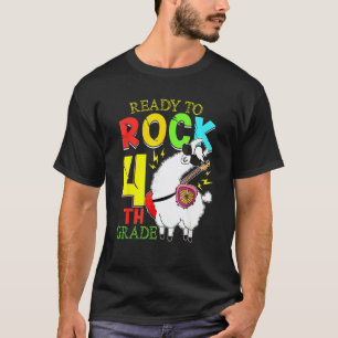 Camiseta Lhama Pronto Para Balançar a Quarta Série 4º Prime