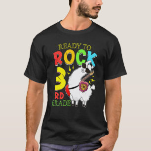 Camiseta Lhama Pronto Para Balançar a Terceira Série 3º Pri