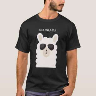 Camiseta Lhama Sem Drama Design Sem Drama