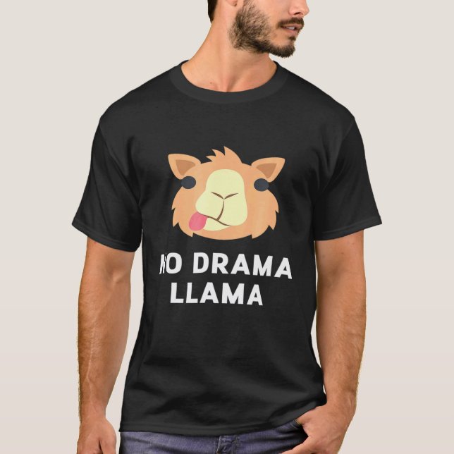 Camiseta Lhama Sem Drama Lhama (Frente)