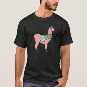 Camiseta Lhama Sem Drama Para Homens Mulheres Crianças Anim