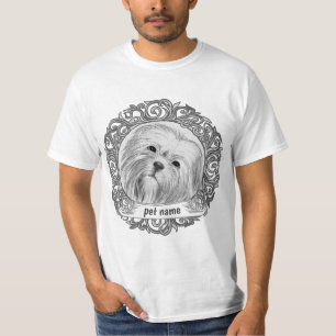 Camiseta Lhasa Apso Lembrança Amorosa