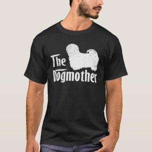 Camiseta Lhasa Apso Lover Oferece Cachorro Dia de as mães M