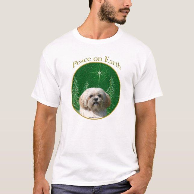 Camiseta Lhasa Apso Peace (Frente)