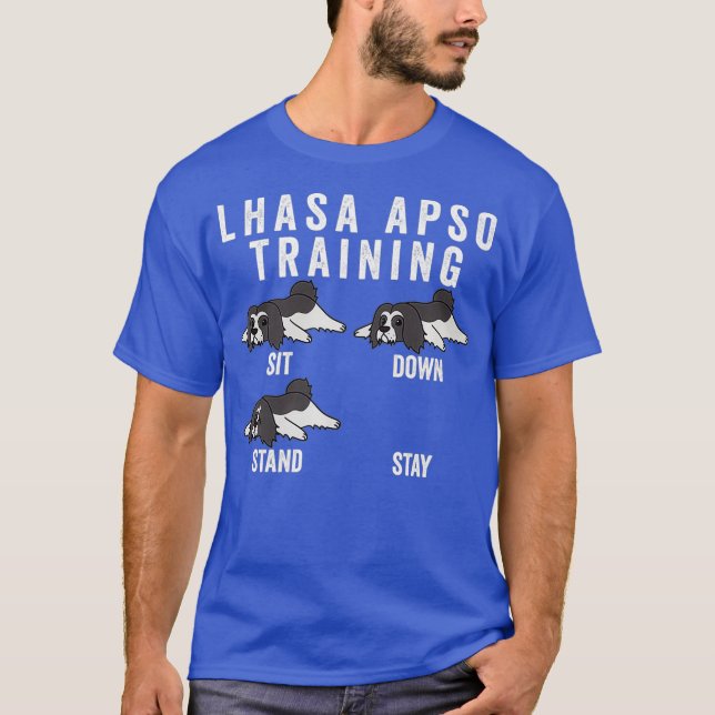 Camiseta Lhasa Apso Training Dog Premium (Frente)
