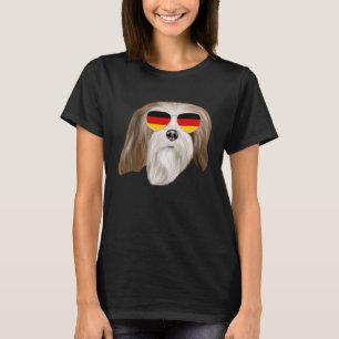 Camiseta Lhasa Apsos Dog Alemanha Pocket
