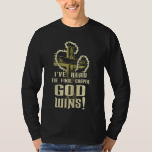 Camiseta Li a última capa que Deus ganha cristão 2