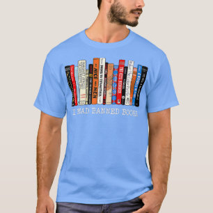 Camiseta Li Leitura De Livros Banidos Semana De Leitor De F