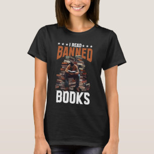 Camiseta Li Livros Banidos _- —