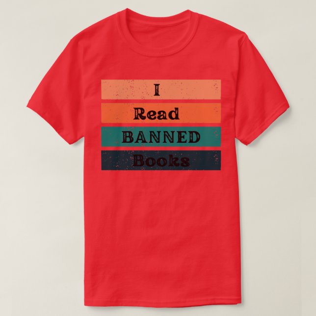 Camiseta Li Livros Banidos6 (Frente do Design)