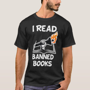 Camiseta Li Livros Banidos Leitores Aviários Leitores Bibli