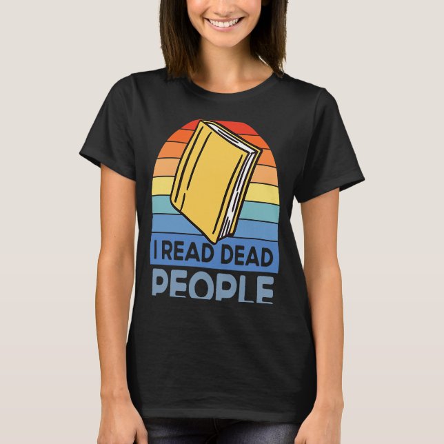 Camiseta Li Nerd do Morto Pessoas Book Leitura (Frente)