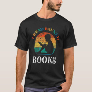 Camiseta Li o worm de Leitura de Livros Banidos