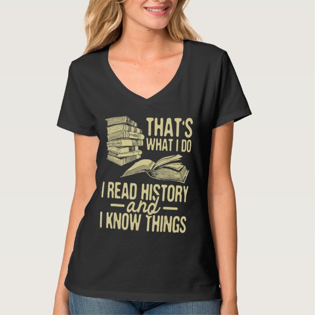 Camiseta Li Professor de História Historiadora Professor (Frente)