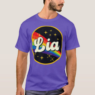 Camiseta Lia Rainbow No Space Vintage Style
