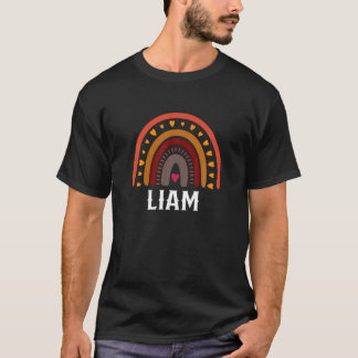Camiseta Liam Colorary Rainbow Engraçado Men / Boy / Baby N