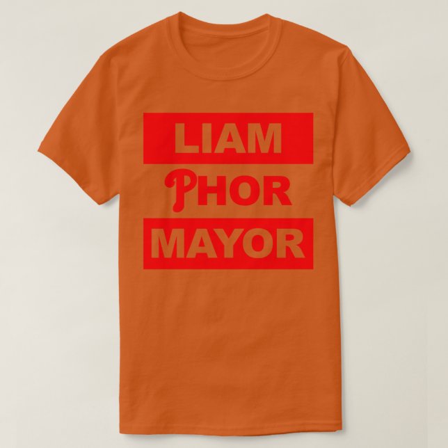 Camiseta Liam Phor Mayor (Frente do Design)