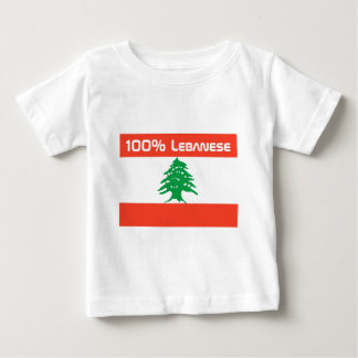Camiseta Libanês de 100%