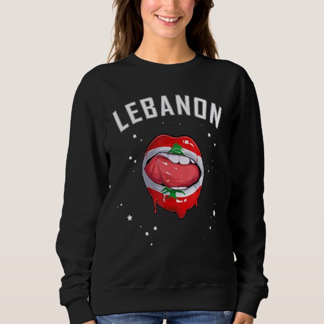 Camiseta Libanês Equipe de Futebol e Esportes Fã Libanesa (Frente)