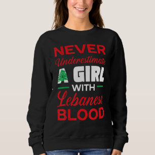 Camiseta Libanesa Flag Beirut Lobnan Libanesa Girl Leb