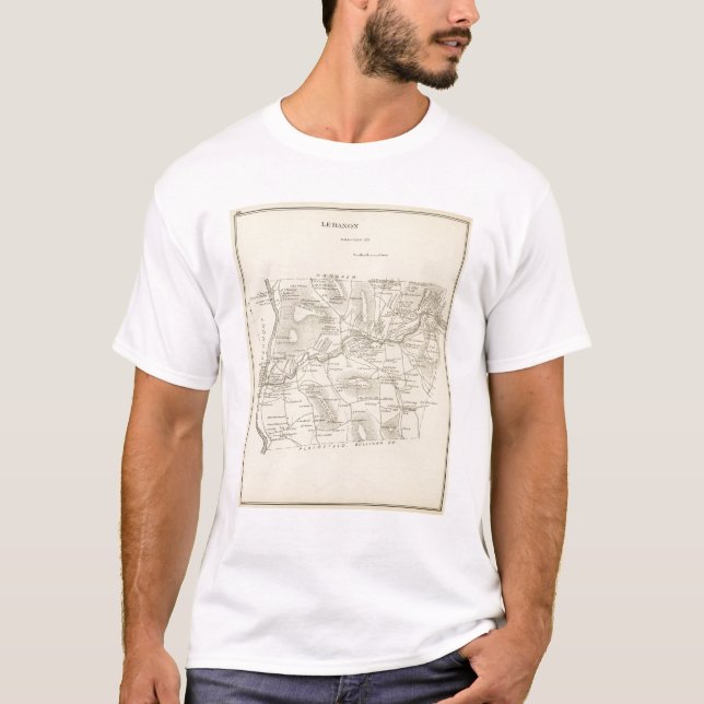 Camiseta Líbano, Grafton Co (Frente)