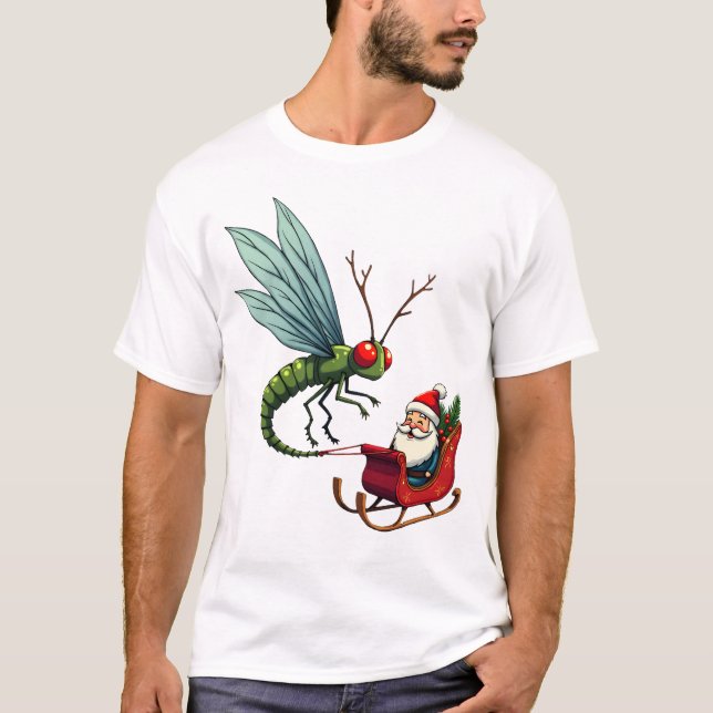 Camiseta Libélula de Passeio de Trenó (Frente)