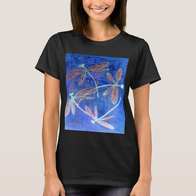 Camiseta Libélula Libélula Indigo Flit (Frente)