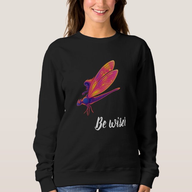 Camiseta Libélula Neon – Transformação da Natureza Estética (Frente)