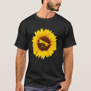 Camiseta Libélula Para Mulheres Homens Enxame Ninfa Girasso