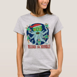 Camiseta Liberação engraçada de Papai Noel do Natal o