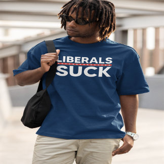 Camiseta Liberais Chupam | Conservador | Direita