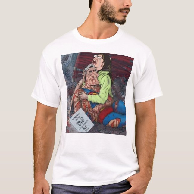 Camiseta Liberais gritando em dor para Mueller (Frente)