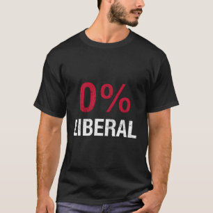 Camiseta Liberal 0 Conservador Liberal 0 Percentagem Zero